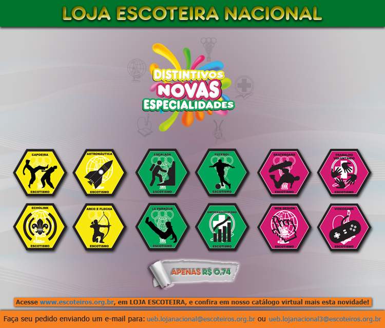 Distintivo das Novas Especialidades