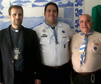 Visita de Bispo e Delegados Internacionais da CICE ao CCME 